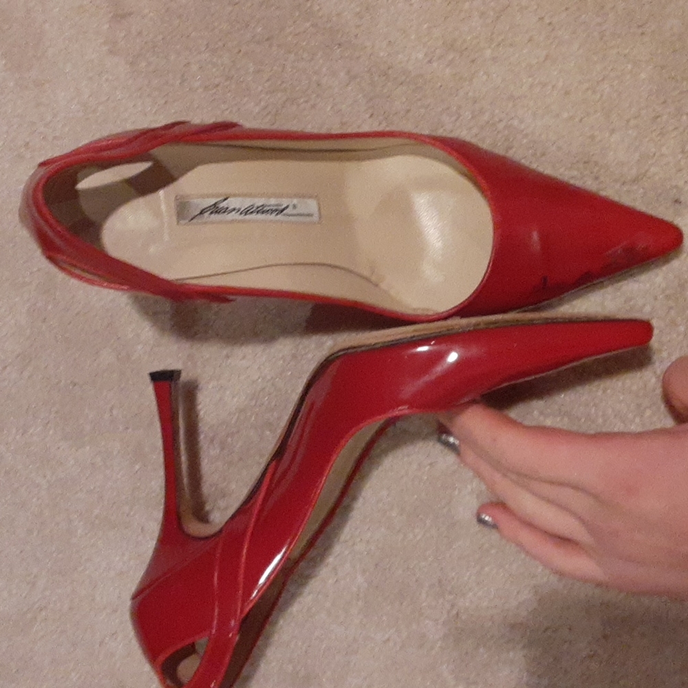 Red Brian Atwood heels size 40